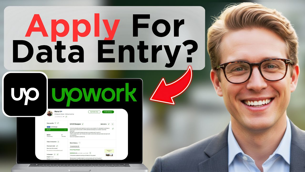 How To Apply Data Entry Jobs In Upwork (Easy Guide)