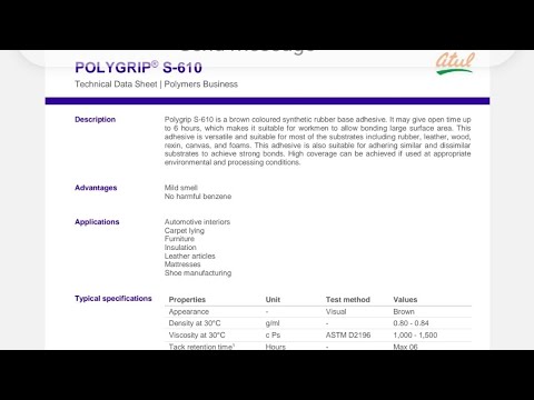 Bulbond Synthetic Resin Adhesive