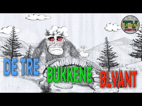 De tre bukkene Blyant - Norske eventyr