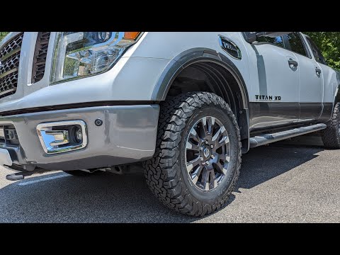 Nissan Titan Tire Upgrade! General Grabber APT vs BFGoodrich All-Terrain KO2