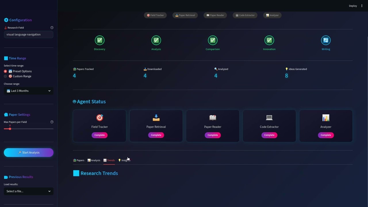 PaperTrack-Agent Demo