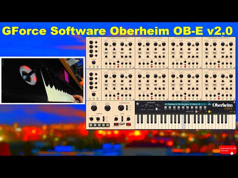 GForce Software - Oberheim OB-E v2.0  / Factory Presets / Full Review