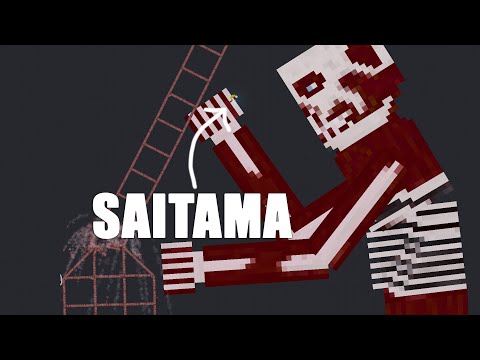 Saitama vs Attack on Titan in People Playground