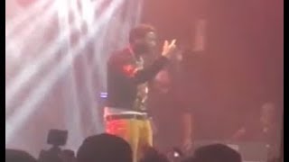 Gucci Mane GOES OFF on Fan For Throwing a Drink at Him During Performance!