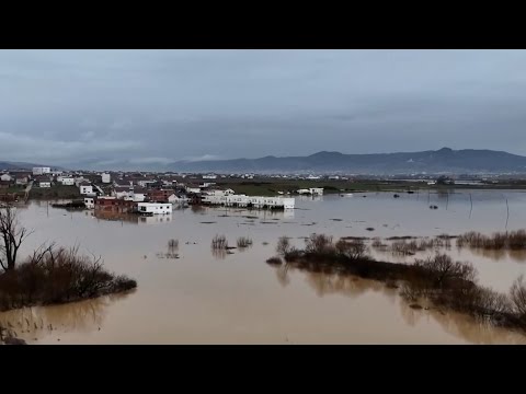 Severe flooding and power outages in Kosovo