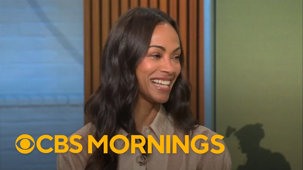 Zoe Saldaña on demanding season of "Lioness" and working with Taylor Sheridan