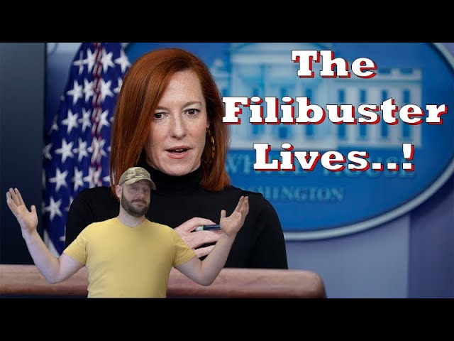 Biden just endorsed the filibuster... The Gun Control bills are in trouble...