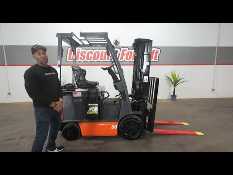 TOYOTA 8-Series 8FBCU25 5,000lb Electric #6864 - Forklift for Sale