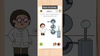 Brain test 4 Level 44 Doctor Worry need help on powering up the coil Walkthrough