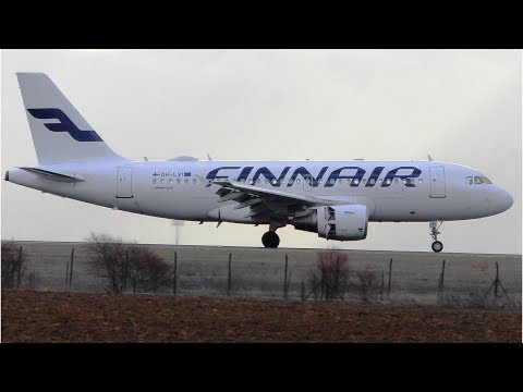 [4K] PARIS CDG Plane Spotting Compilation 2019 - A319