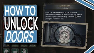 How To Unlock Lockpicking And Unlock Doors In Hogwarts Legacy