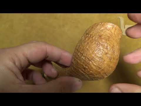 Pipa Viprati sabbiata Extra con vera in argento - Fancy Lovat - VI257