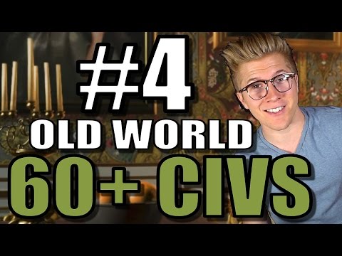 Civilization 5: 60+ Civ OLD WORLD Brave New World Gameplay [Civ 5 AI Only Mods] - Part 4