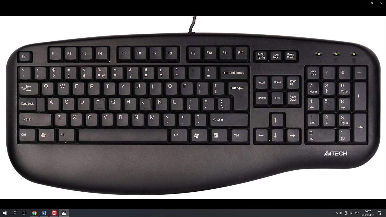 ¿Cómo se busca en un teclado?