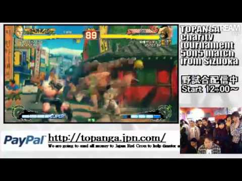 SSF4 AE: Itasbashi Zangief (Zangief) vs ACRevenger (Abel) - TOPANGA Casuals