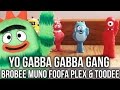 Yo Gabba Gabba Gang Unboxing Toodee Brobee Muno Foofa Plex Cute Toys Toy Station
