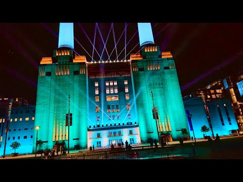 Walking London’s Battersea Power Station | London Walk 4K HDR