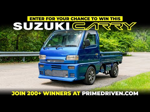 WIN: the Most Attention-Grabbing Kei Truck in the USA! Modified and Restored 1997 Suzuki Carry