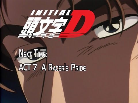 Initial D First Stage: Next Episode Preview DUB (ACT 6 - 10)