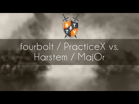 fourbolt / PracticeX vs. Harstem / MajOr - 2v2 Tournament