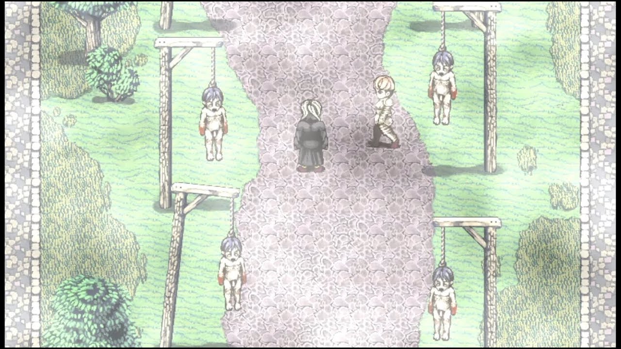 Fear & Hunger - Meeting D'arce in Level 1 - Courtyard