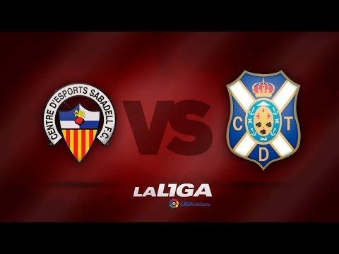 Todos los goles de CE Sabadell (1-0) CD Tenerife - HD