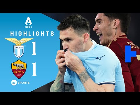 Soule Stunner Rescues Point In Derby della Capitale 🔥 | Lazio 1-1 Roma | Serie A Highlights