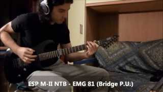 Video thumbnail for Yamaha ERG121 vs ESP M-II NTB [EMG 81 Metal] Cheap guitar VS Expensive guitar by Stefano Cirignano