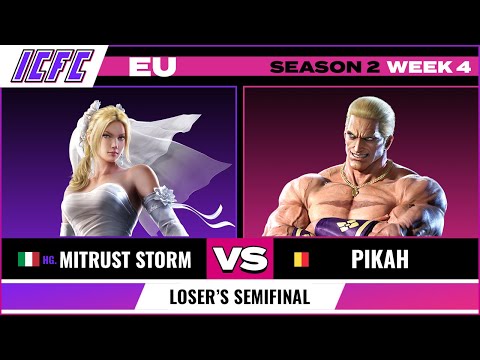 HG. Mitrust Storm (Nina/Eliza) vs PiKaH (Geese/Kat) ICFC EU: Season 2 Week 4 - Loser's Semifinal