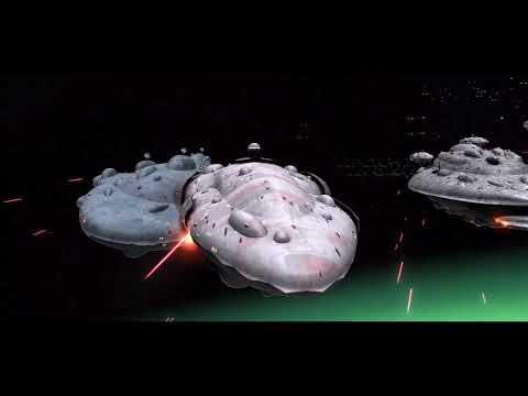 Star Wars: EAW Expanded Thrawn's Revenge: (Sovereign-Class Star Dreadnaught vs Mon Calamari Fleet)