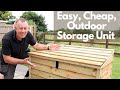 Outdoor Storage Unit - How to Build