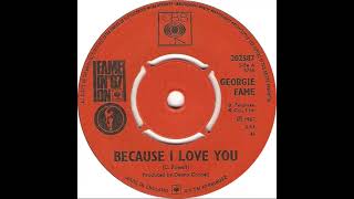 UK New Entry 1967 (91) Georgie Fame - Because I Love You