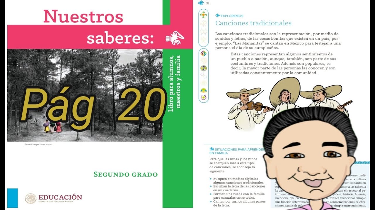 TRADITIONAL SONGS.OUR KNOWLEDGE.SECOND GRADE.PAGE 20