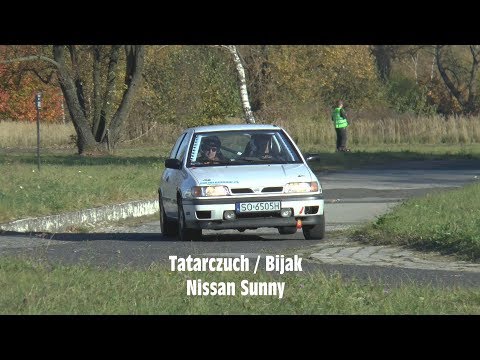 KJS Rajd Tyski 2018 - Tomasz Tatarczuch / Patryk Bijak - Nissan Sunny