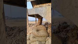 Trolley Jcb Tractor Dangerous Mud Load Unload Process Construction Sit