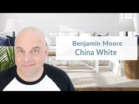 image-Is Benjamin Moore China white a warm white?