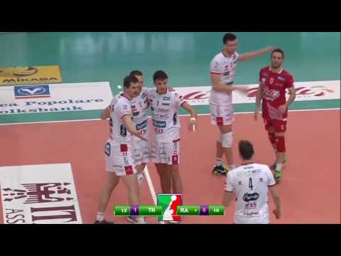 Superlega A1: Highlights Trento-Ravenna