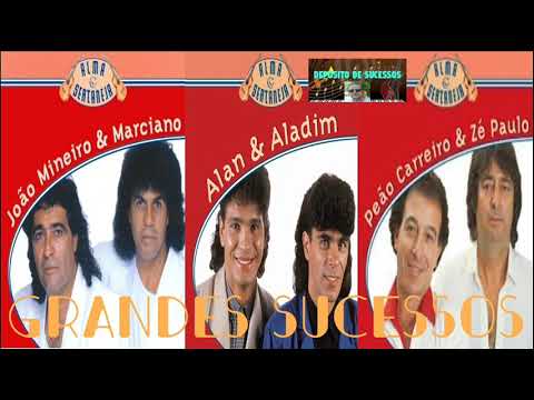 Joao Mineiro & Marciano e Alan & Aladim e Peão Carreiro & Zé Pau