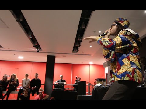 Marv Radio Human Beatbox showcase at Sadler's Wells Sampled 2016