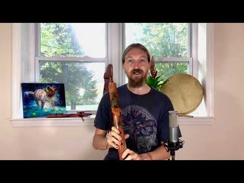 Koa Bass C# Flute - Elemental Flutes