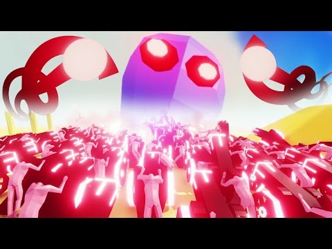 100 BOX GUNS vs FLYING DARK PEASANT - Totally Accurate Battle Simulator | Pungence