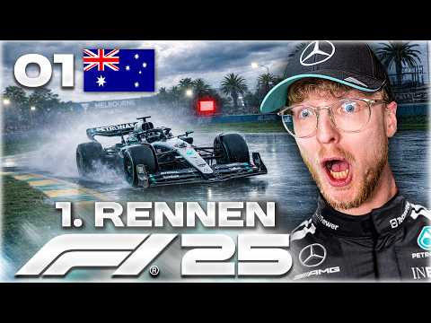 Mein ERSTES RENNEN für MERCEDES direkt im REGEN mit DRAMA!|  Folge 1 der 110er KARRIERE 2.0