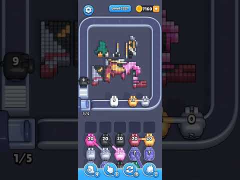 Pixel Flow Level 2227 Walkthrough