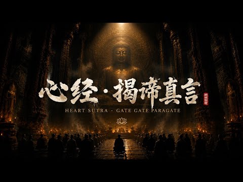 心经 &middot; 揭谛真言｜ 古殿回响 ｜Heart Sutra &middot; Gate Gate Mantra |Sacred Temple Resonance | 