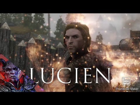 Clearing Dumzbthar of daedra,Lucien Flavius follower quest !!Skyrim SE modded gamepay.