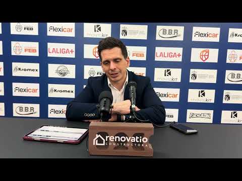 Press conference Rubén Perelló / Flexicar Fuenlabrada VS HLA Alicante