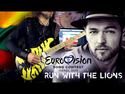 Eurovision 2019 - Lithuania - Jurijus - Run With The Lions - Metal Guitar Cover