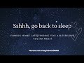 ASMR Ssshhh Go Back To Sleep Babe ️ Coming Home Late Sleepaid Girlfriend Roleplay