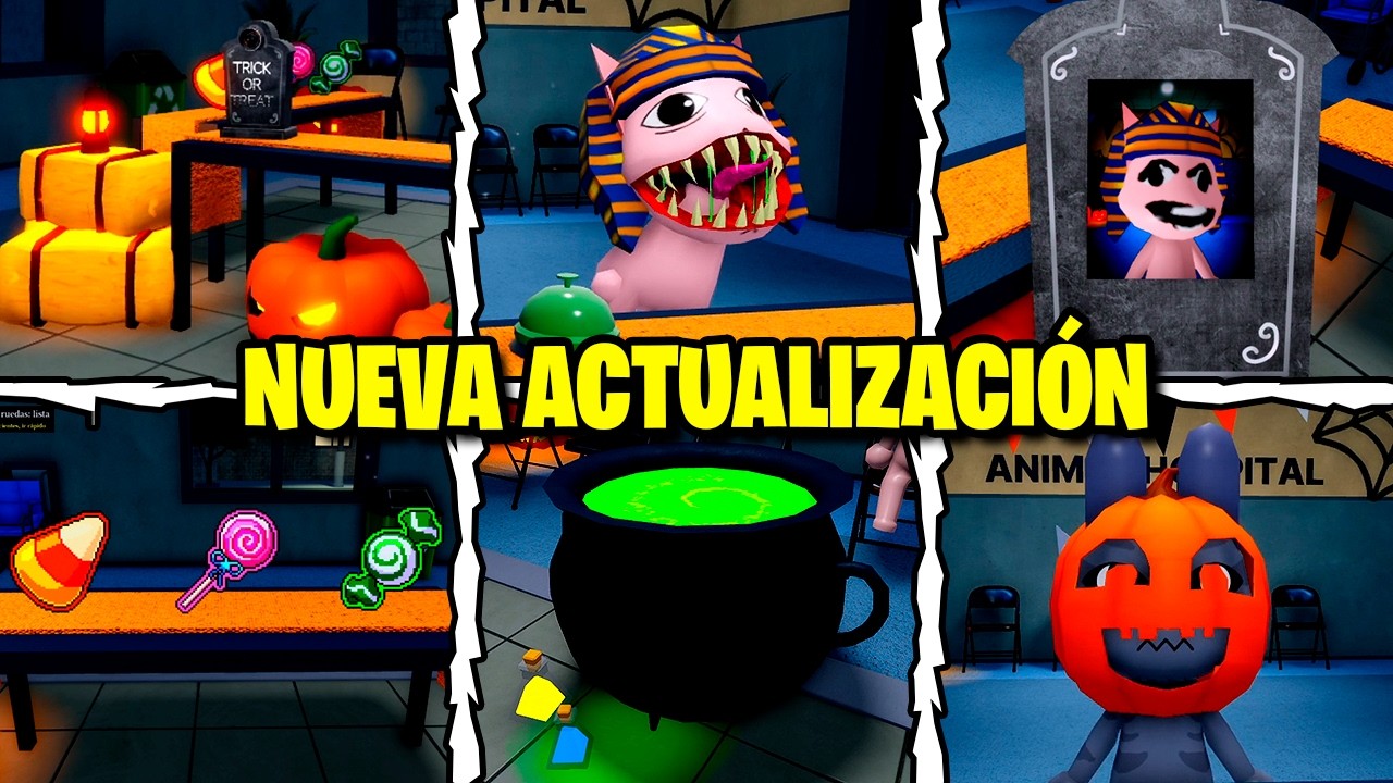 Animal Hospital Roblox Halloween gameplay thumbnail