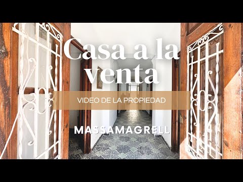 Casa a la venta en Massamagrell